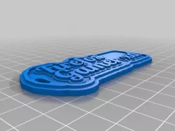 My Customized Multiline Tag or Keychain