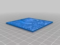 Neals signLithophane (parametrized length and thickness)