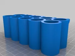 Nerf Mega Dart Pegboard Holder 2.0