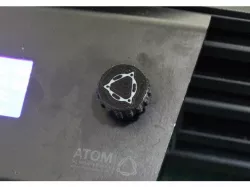 Panel Knob replacement with Atom logo