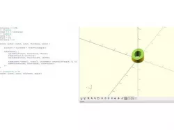 parametric slanted spacer