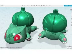 Pokémon - Bulbasaur pull back car toy