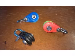 Pulley for 6mm rope