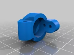 R/C CAR HELION VOLITION rear hub axle carrier modified (HLNA0313)