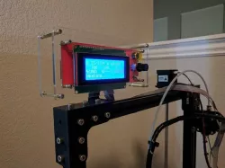 REPRAP Budget Display 1010 Mount