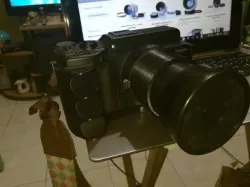 Ricoh GXR with A12 Leica M Mount Module Handgrip