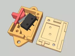 Slide Switch using 20mm Microswitch