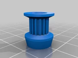 Standart servo to timing pulley for GT2/6mm belt