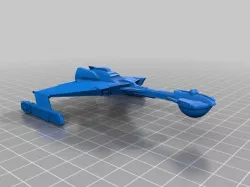Star Trek Klingon D6 1:2000
