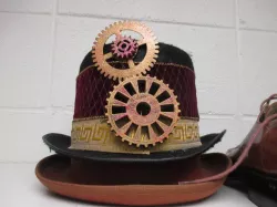Steampunk Gears and Stencils