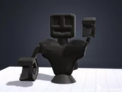 Winged rocket bot