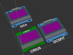 0.96" OLED modules models