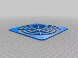 180mm fan grill