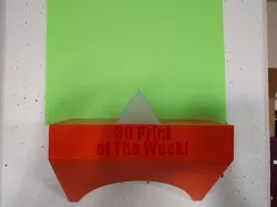 3D Print of The Week! Tetrahedron