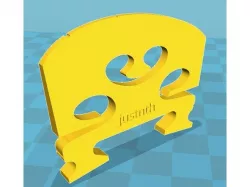 4/4 violin bridge