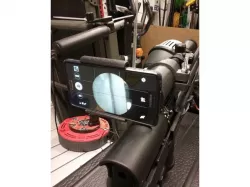40mm gun scope android phone holder
