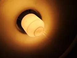45 mm round lightbulb diffuser