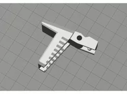 airsoft G36 modified magazine lever/catch combinated