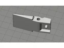 airsoft G36 modified magazine lever/catch longer version