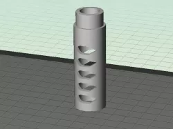 airsoft muzzle brake/flash hider