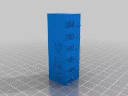 Anet A2 215-190 Temperature Calibration Tower