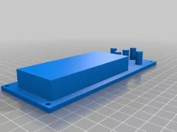 Anet A8 LCD Filler with Leo Brackets