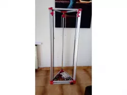 AsterMax Delta printer extended volume extra solid frame