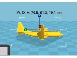 C 130 Hercules J model stretched body