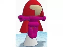 Cartoon Figure - Helmet Guy