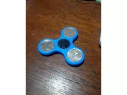 Coin Fidget Spinner (Philippine 1 Peso coins)