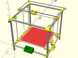 Custom Built 3D Printer (400mm x 400mm x 380mm Build Volume)