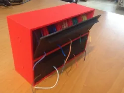 Customizable Wire Spool Holder Box / Dispenser