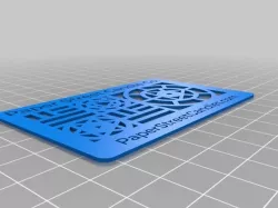 Customized Business Card for Will