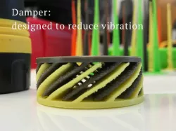 Damper for 3D printer