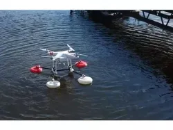 DIY 3D Printed DJI Phantom 3 Water Landing Gear
