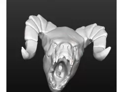 Fallout- Deathclaw head