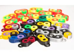 Fidget Gear Keyring - Easy assembly