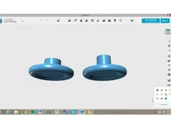 Fidget spinner caps