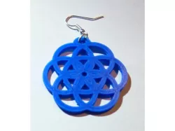 Flower earrings