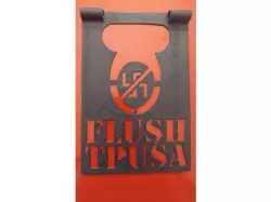 Flush TPUSA Toilet Stencil
