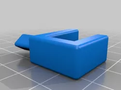 Frame hanger for 10mm Glass wall