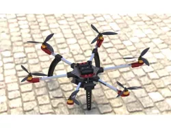 HexoCopt - Drone Hexacopter multicopter pliable