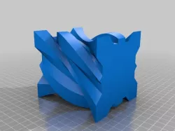 lofted vase
