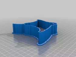 Manta Ray Cookie Cutter