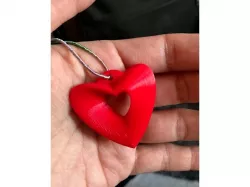 Mobius Heart Necklace