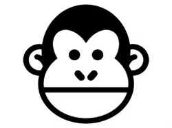 monkey stamp