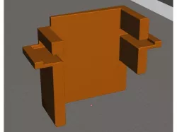 MPX TwinStar BL/II Servo Adapter for Micro Servos