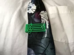 musical clef tie clip, hair decoration and book mark