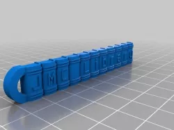 My Customized Bookshelf Keychain