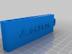 My Customized Golf Tee Carrier